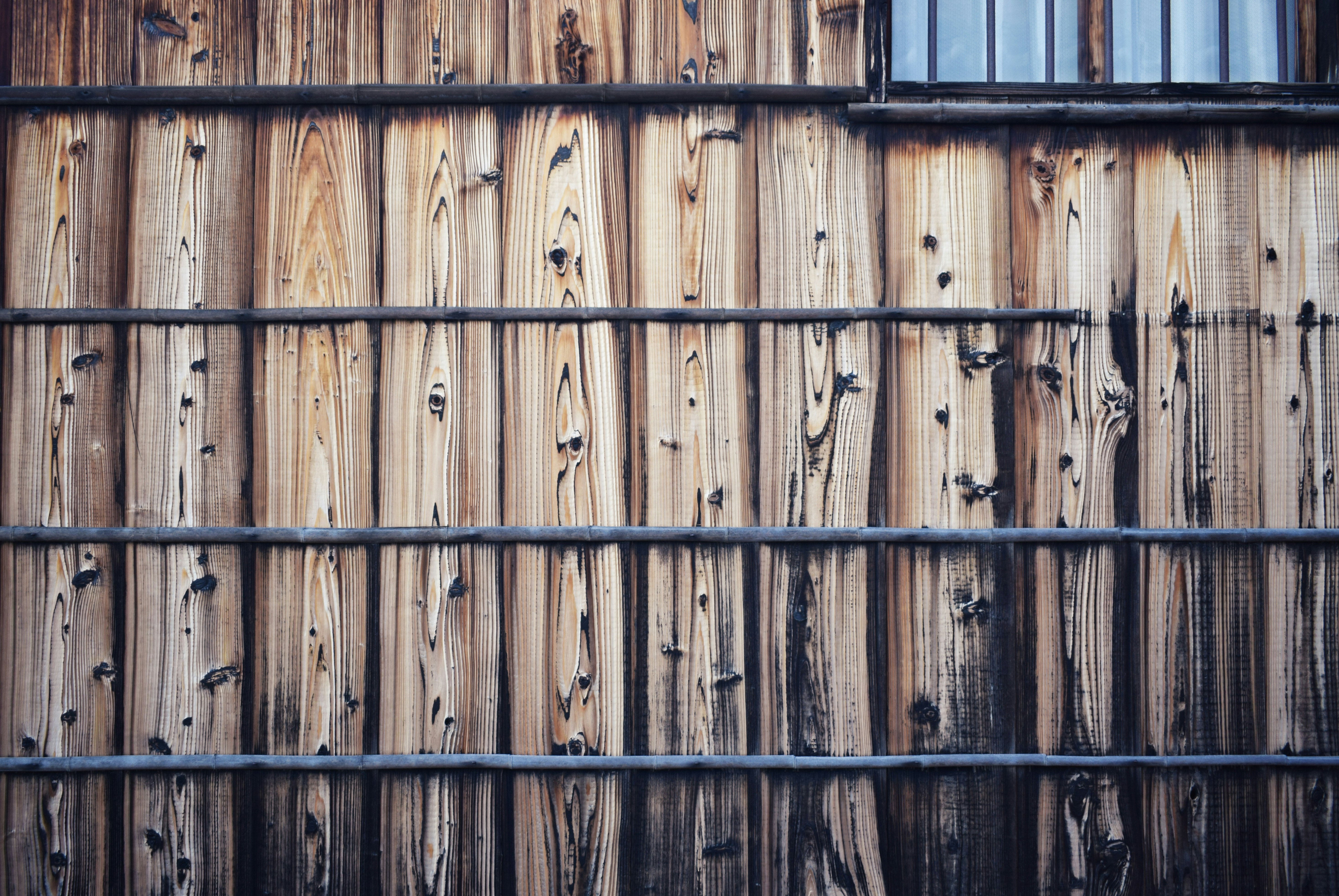 brown wooden wall